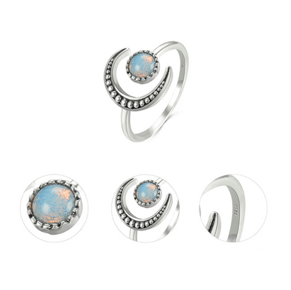 Maansteen Geluksring