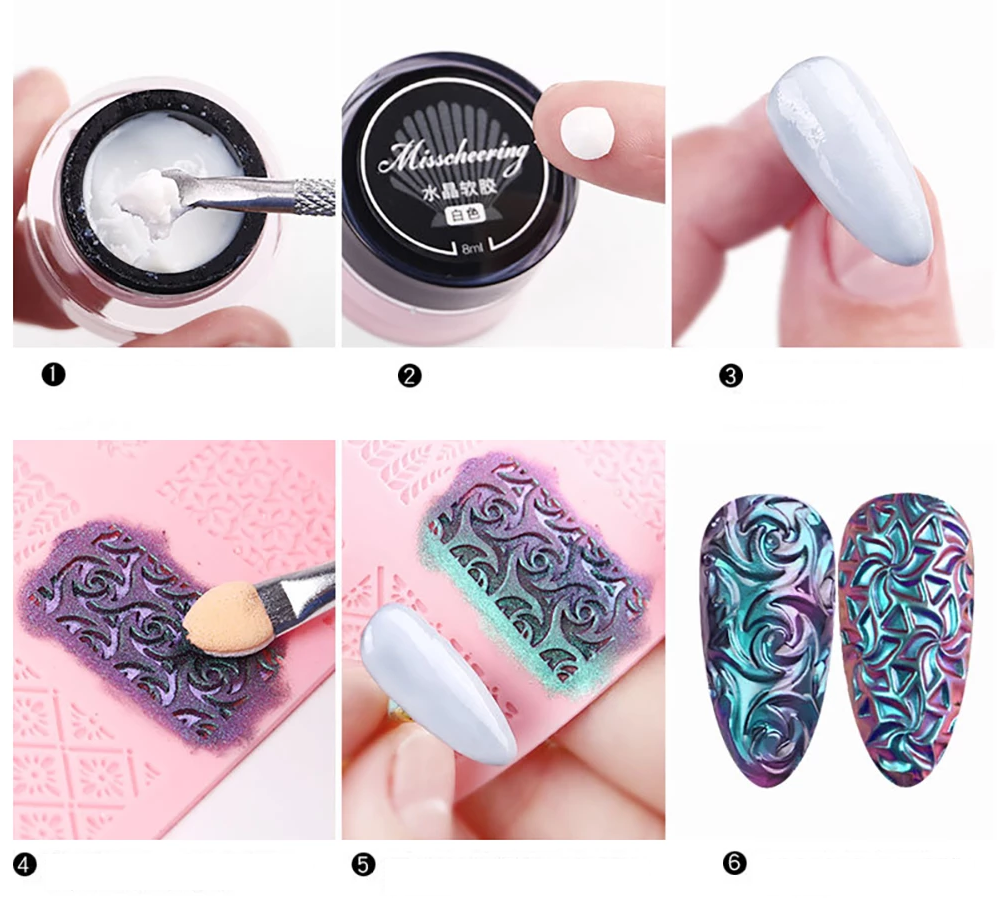 3D Sculptuur Nail Art Mold