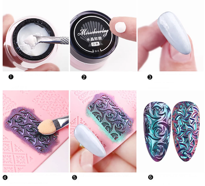 3D Sculptuur Nail Art Mold