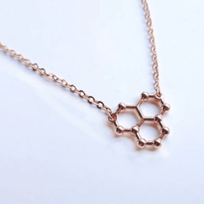 Moleculaire Cafeïne Halsketting