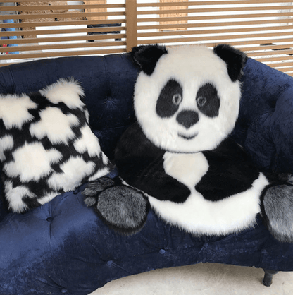Panda Print Vloerkleed