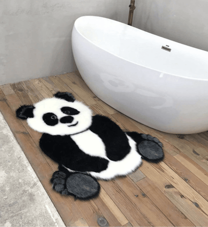 Panda Print Vloerkleed