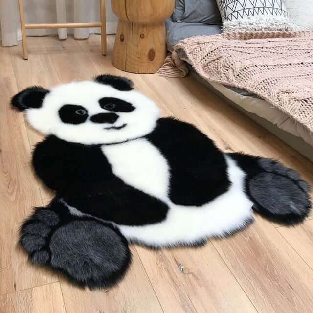 Panda Print Vloerkleed