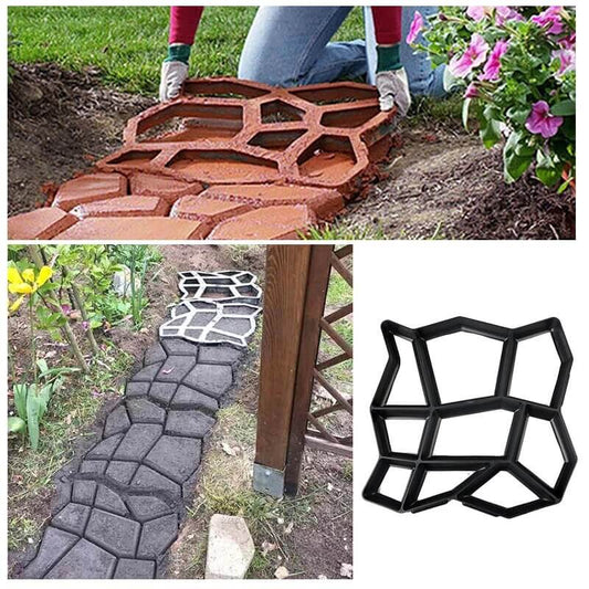 DIY tuinpad mal