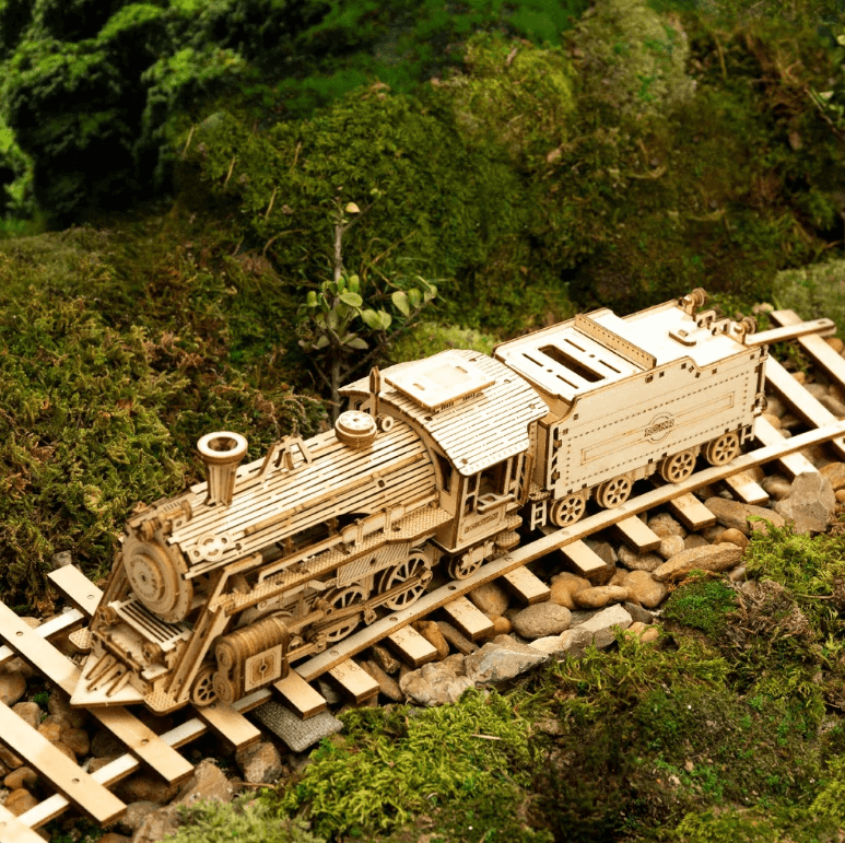 3D Train | Houten Puzzel Trein