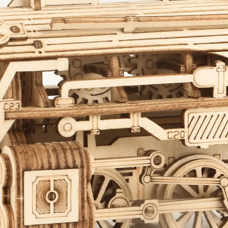 3D Train | Houten Puzzel Trein