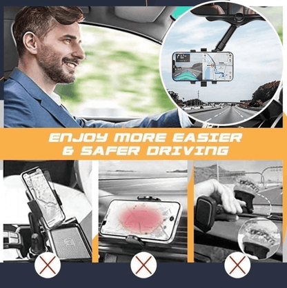 Draaibare Autotelefoon Houder