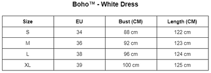 Boho™️ - White Dress
