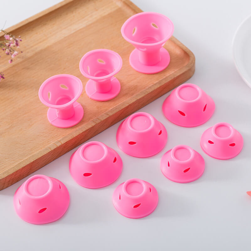 Hitteloze Silicone Haarkrullers