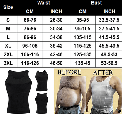 Afslank Bodyshaper Voor Onder Shirt