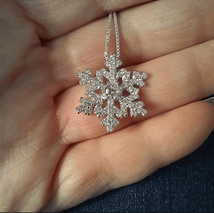 Sneeuwvlok Hanger Ketting