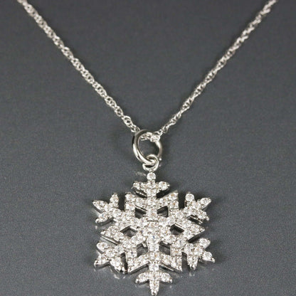 Sneeuwvlok Hanger Ketting