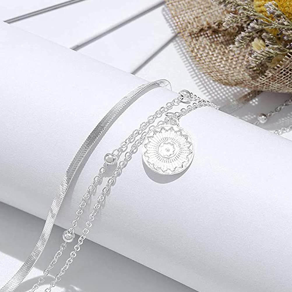 Meerlaagse Choker Zonneschijn Ketting