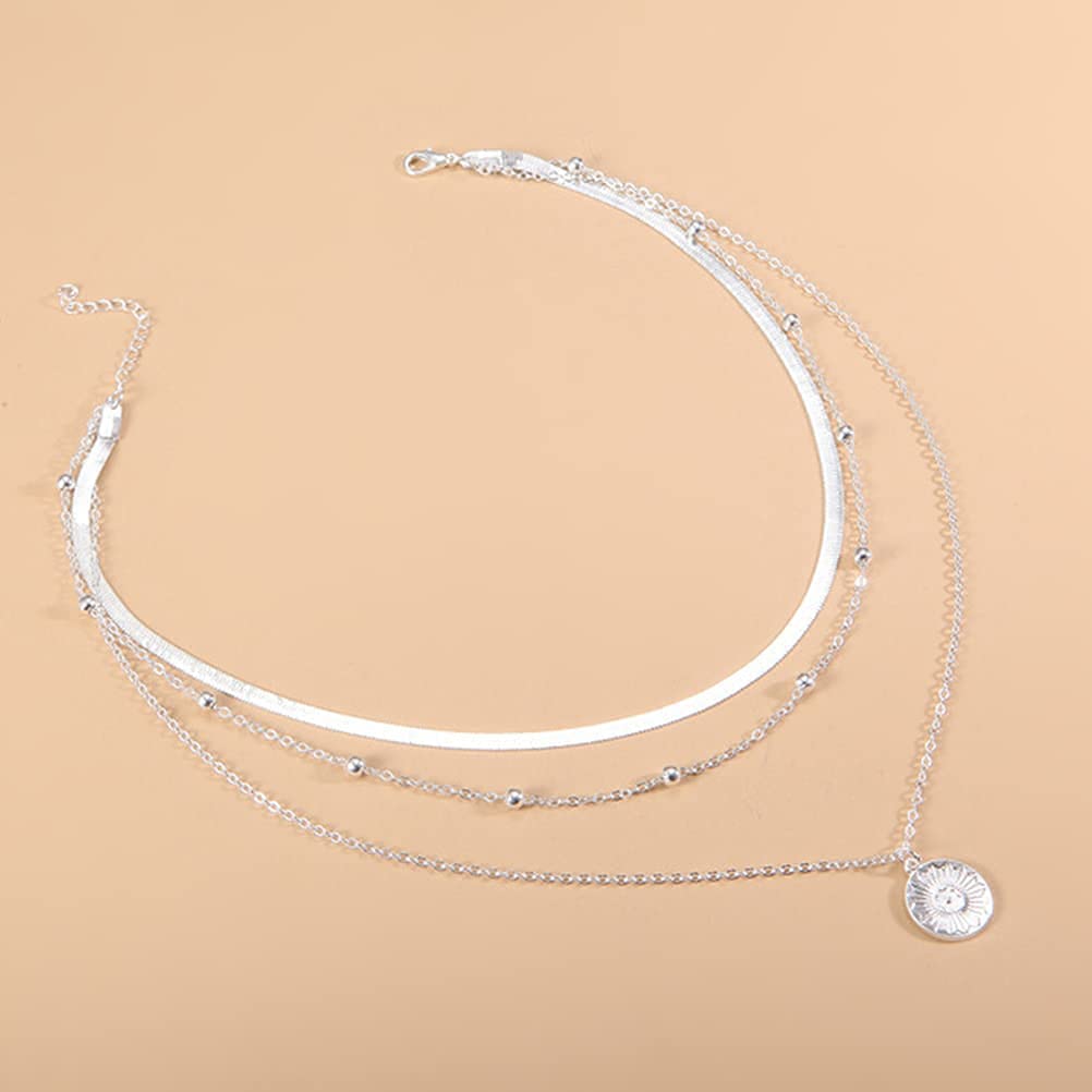 Meerlaagse Choker Zonneschijn Ketting