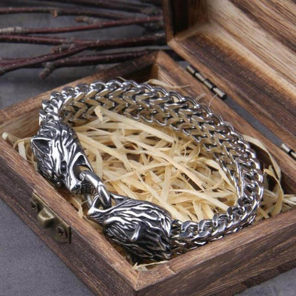 Viking Wolf Armband