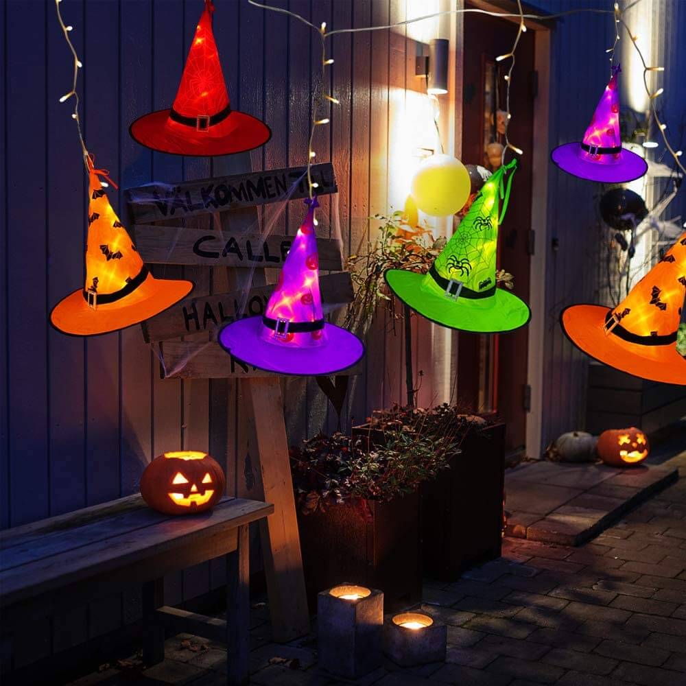 Shinny Witch | Lichtgevende Hoed
