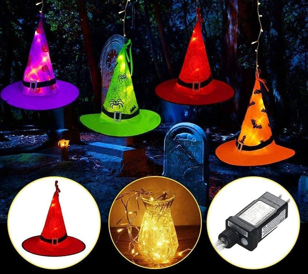 Shinny Witch | Lichtgevende Hoed
