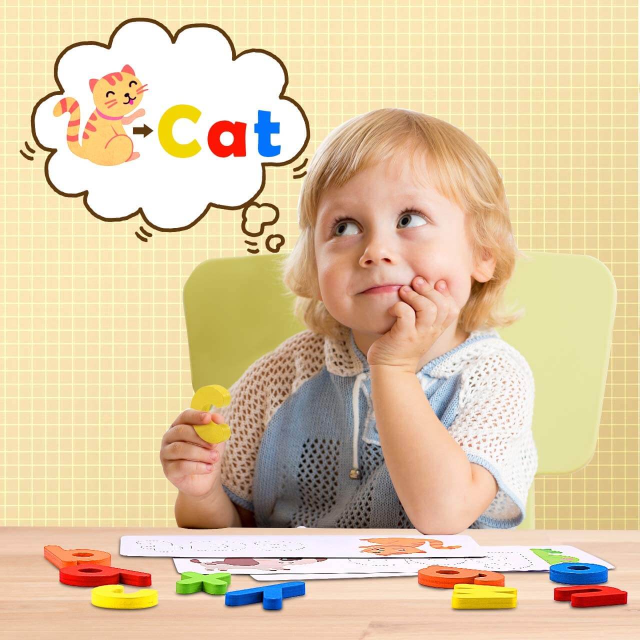 Kiddo | Houten Spellingsspel