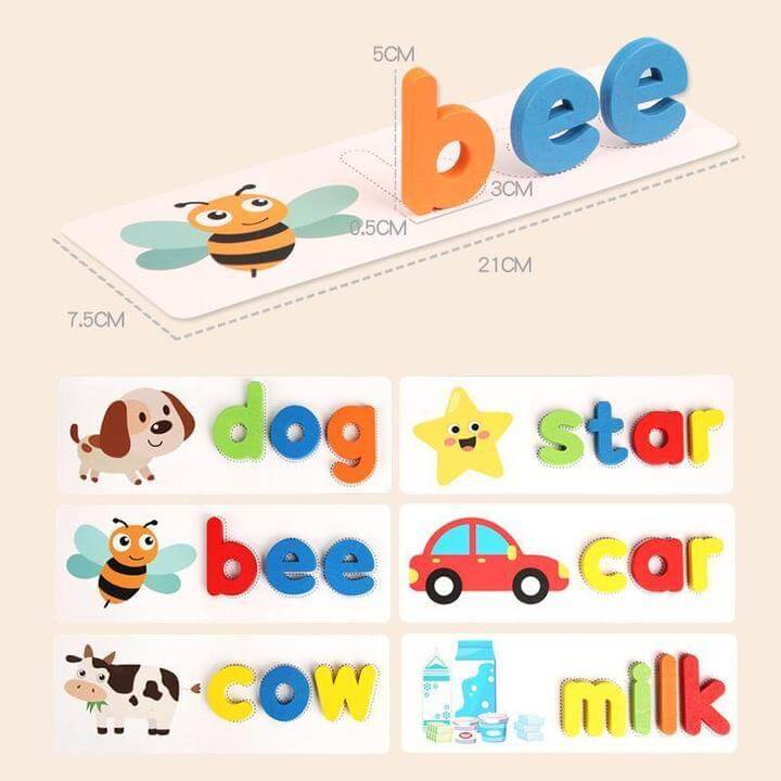 Kiddo | Houten Spellingsspel